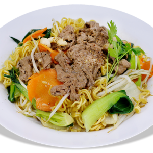 Mì xào bò